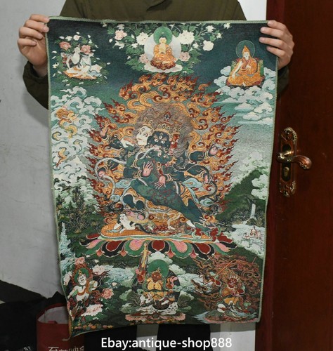Tibet cloth silk mahakala - cloth,