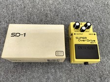 Pédale d'effets Boss SD-1 Super Overdrive pour guitare