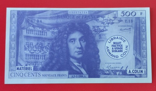 Billet factice usage - à,