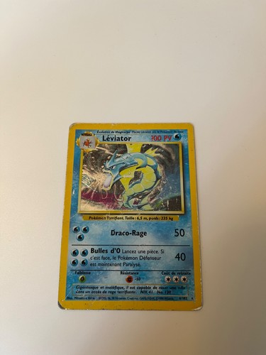 Carte pokémon léviator - pokémon, :
