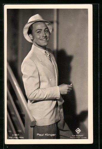 Carte postale acteur paul - postale,
