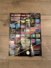 Poster Pub dépliant Nintendo