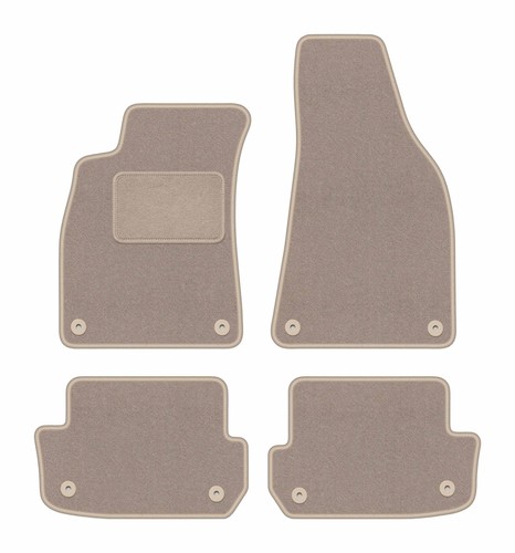 Tapis auto moquette beige - auto,