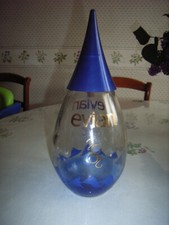 bouteille Evian de collection 2002 bleue vide