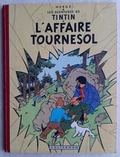 TINTIN L'AFFAIRE TOURNESOL  HERGE  IMPRIMERIE DANEL  3e trimestre 1962