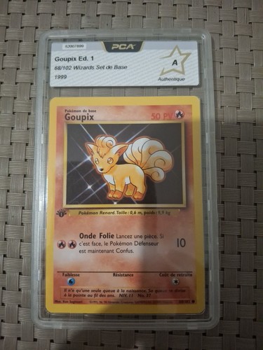 Carte pokémon goupix - carte,