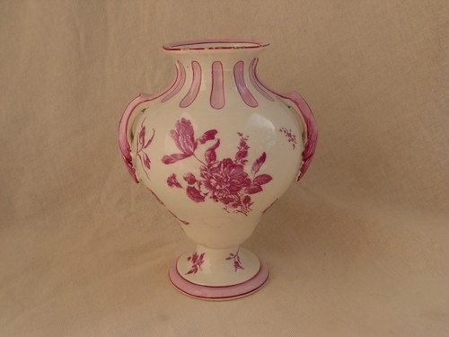 Vase faience gien decor - vase,