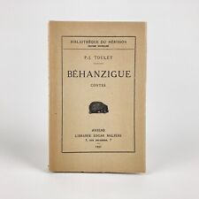 P. J. TOULET : BÉHANZIGUE