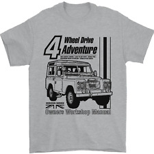 4 Roue Disque Aventure 4X4 Tout Terrain T-Shirt 100% Coton