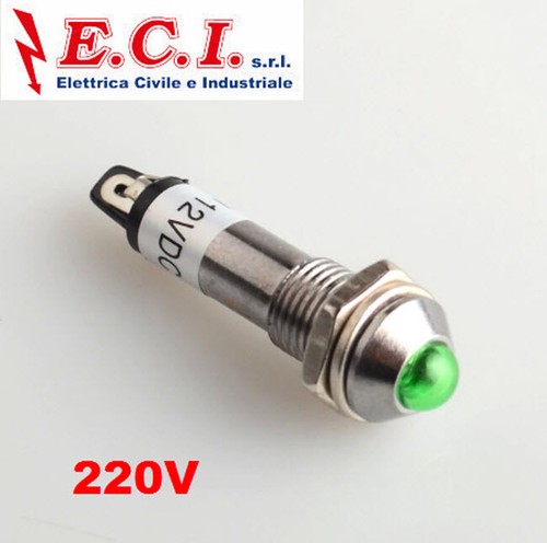 Voyant led métal encastré - led,