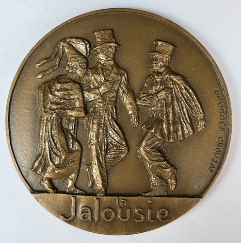 Medaille bronze crouzat - bronze, de