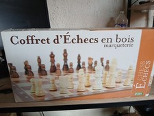 Coffret D Échecs En Bois