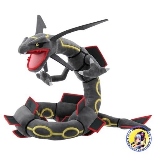 Peluche pokemon noire - peluche, rayquaza