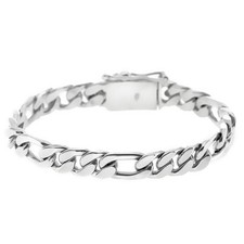 Silverly Argent Chunky Figaro