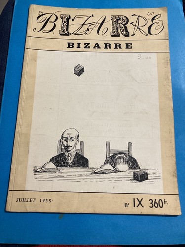 Revue bizarre juillet 1958 - revue,