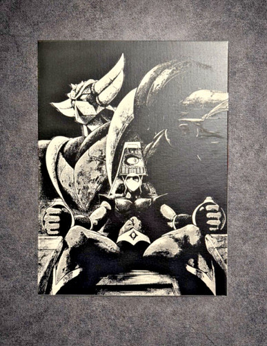 Tableau goldorak assis manga - tableau,