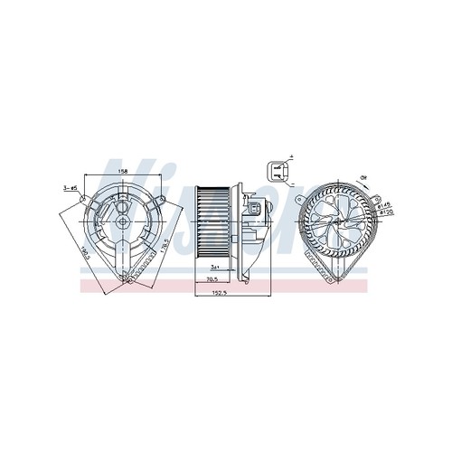 Moteur électrique pulseur air - moteur,