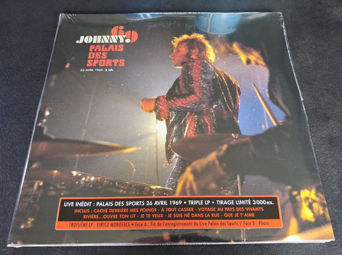 Johnny hallyday triple lp - johnny,