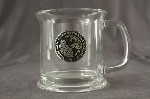 Modern glass coffee mug texam - glass,