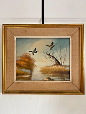 Ancien Tableau Peinture Huile