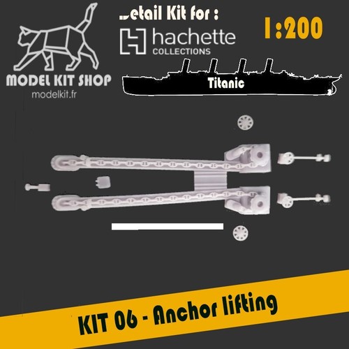 2022 titanic hachette 200 - titanic, 1:200