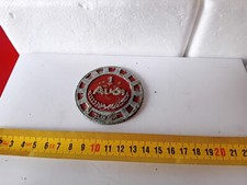 LOGO INSIGNE AUDI MÉTALLIQUE Diamètre 6,5cm ancien