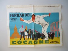 COCAGNE/FERNANDEL / FO13/affiche belge originale