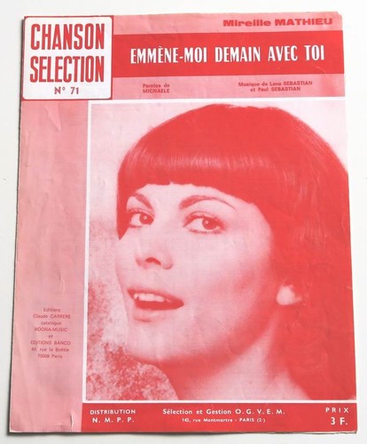 Partition sheet music - , mireille