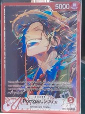 Portgas D Ace OP03-001 L Custom One Piece Card Leader One Piece ENG