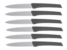 KIA6.A - COFFRET 6 COUTEAUX TABLE FLORINOX KIANA ANTHRACITE