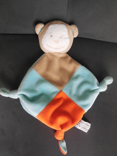 Doudou plat singe - plat,