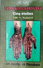 Henné marocain pour cheveux et tatouage