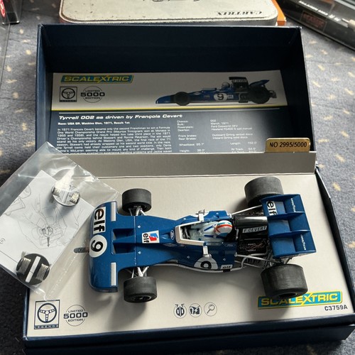 Scalextric slot tyrrell - scalextric,