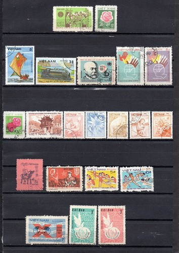 Lot timbres vietnam - lot, de