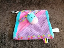 doudou plat bourriquet rose violet  Nicotoy Disney Etat neuf