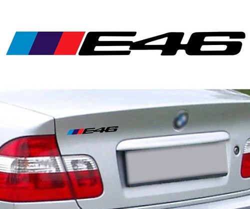 Logo e46 pour bmw motorsport - logo,