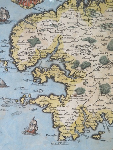 Ancienne carte geographique - geographique, de