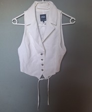 Blazer Zara Blanc 36