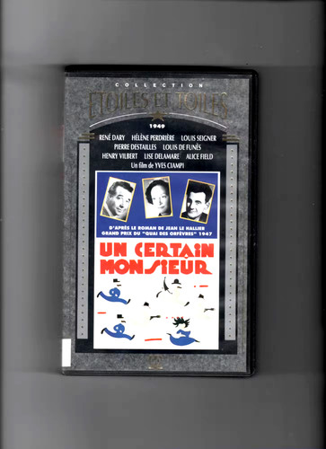 Vhs rare certain monsieur - rare, /