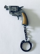 ANCIEN PORTE-CLÉ * REVOLVER * PISTOLET GRENAILLE * ARME * MILITARIA / KEYCHAIN