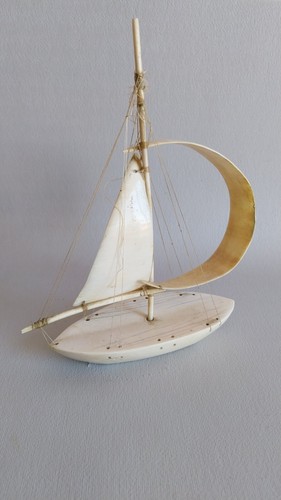Ancienne maquette voilier - ancienne,