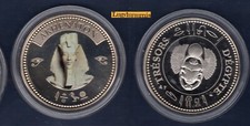 Médaille - Akhenaton - "Série " Trésors D'Egypte AKEHENATON