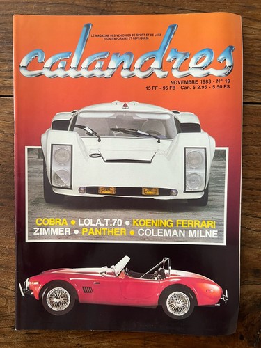 Calandres 1983 ac - 1983,