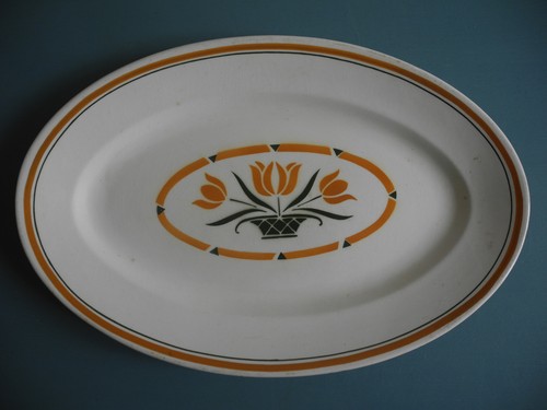 Ancien plat service salins - service,