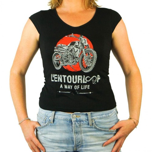 Tee shirt pour moto - moto, femme
