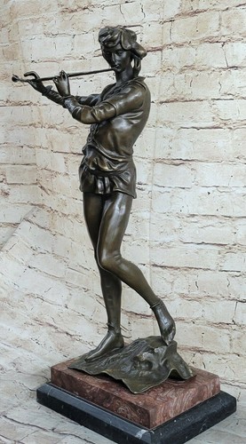 Sculpture bronze massif - sculpture,