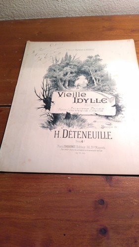 Ancienne partition vieille - partition, "vieille