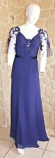 Robe cocktail violet taille