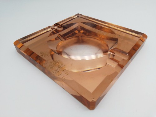 Cendrier art deco verre de - art, en