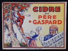 Ancienne étiquette CIDRE du